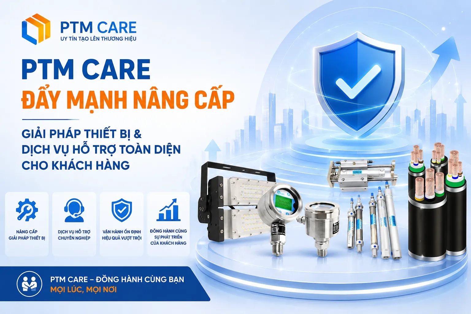 PTM Care Đẩy Mạnh Nâng Cấp Giải Pháp Thiết Bị & Dịch Vụ Hỗ Trợ Toàn Diện Cho Khách Hàng
